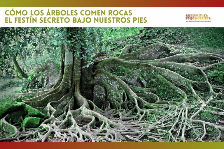 Cómo los árboles comen rocas: el festín secreto bajo nuestros pies