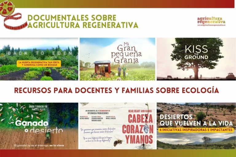 Documentales sobre Agricultura Regenerativa. Recursos para docentes y familias sobre Ecología